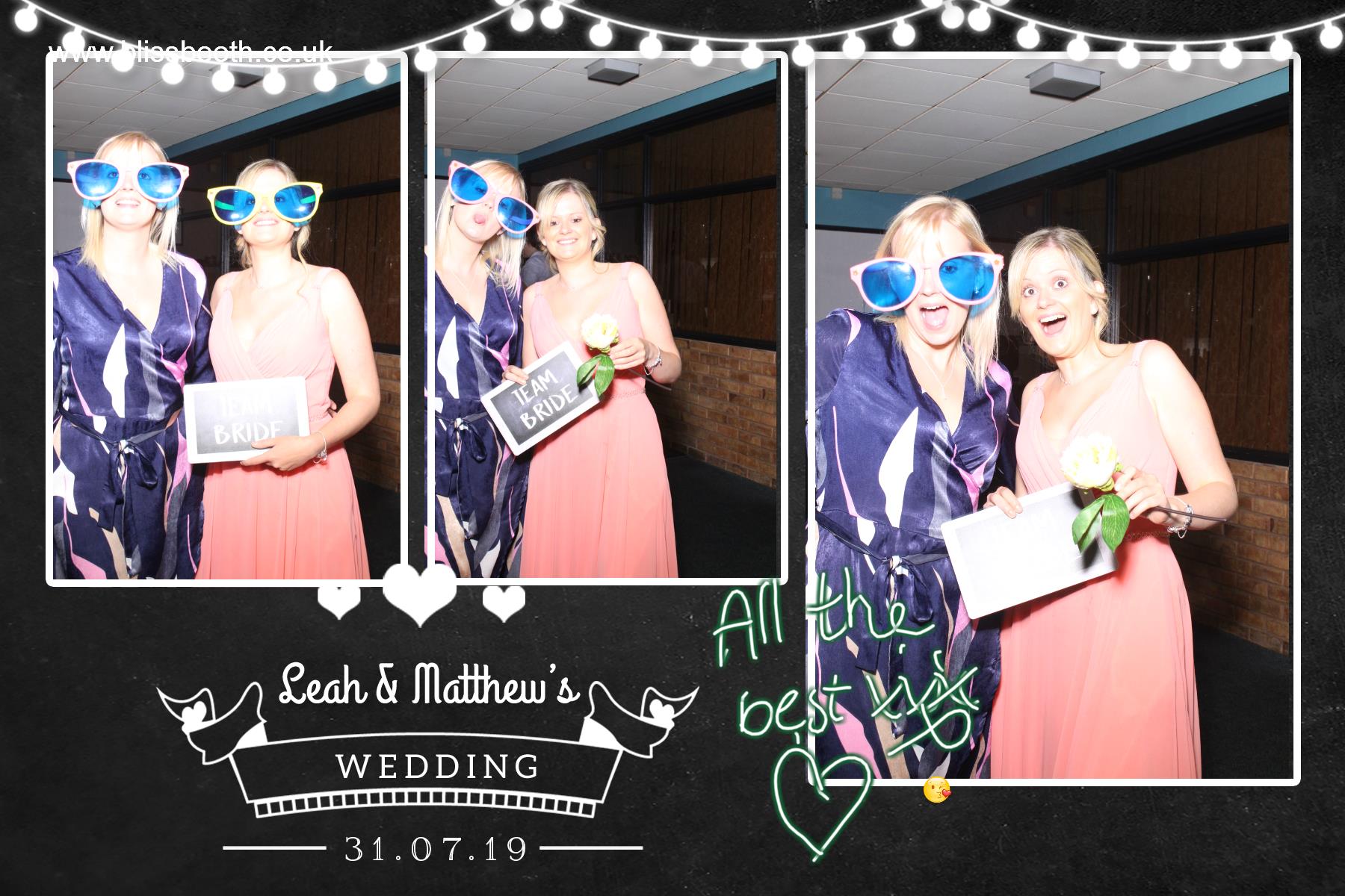 Leah And Matthew | View more photos from the event at gallery.blissbooth.co.uk/u/BlissBooth/Leah-And-Matthew